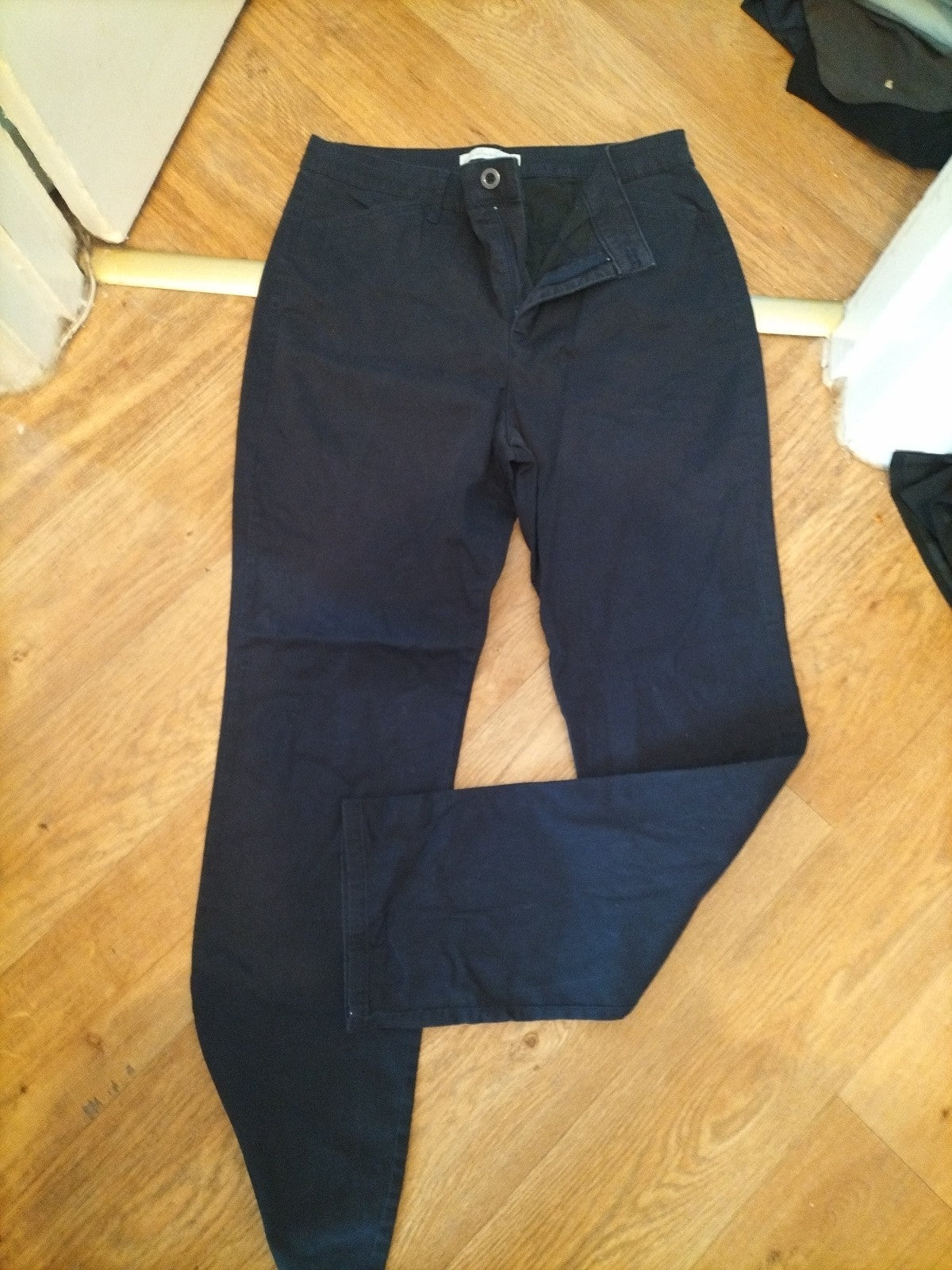 Gloria Vanderbilt 12 Navy Chino