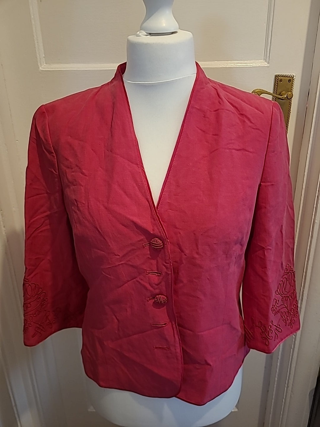 Ladies CC Size 14 Hot Pink Lined Blazer