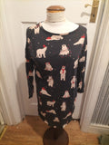 Ladies Day Dreams Size 6 Polar Bear Night Shirt