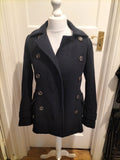 Ladies Crew Clothing Size 8 Navy Tailored Fit Lined Jacket