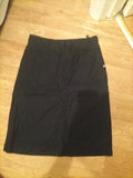 Ladies Tog24 Size M Black Pencil Skirt