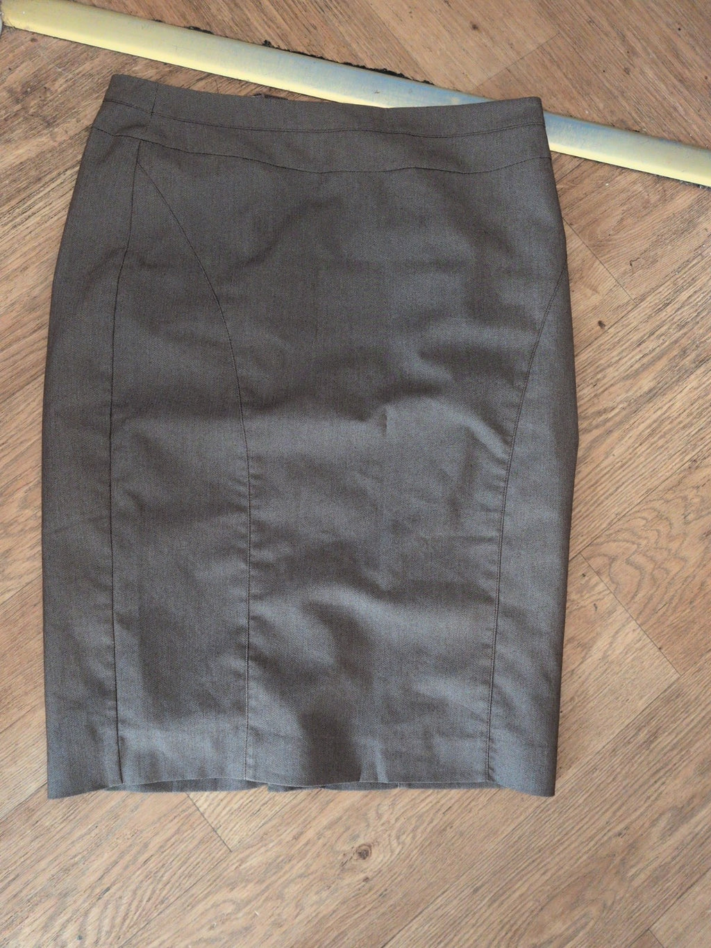 Next 12 Brown Lined Below Knee Skirt