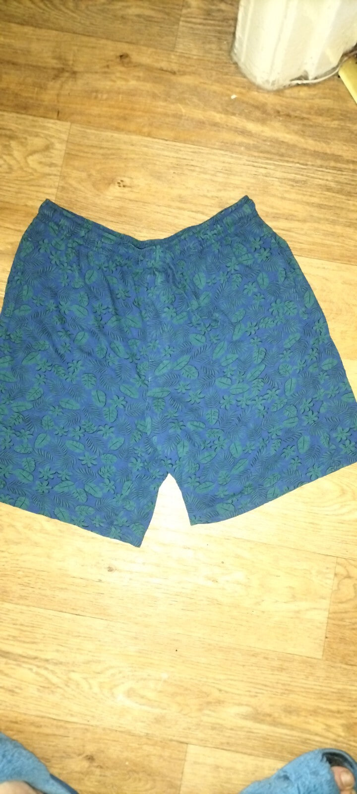 Ladies Marks And Spencer Size Medium Multi Floral Elasticated Lounge Shorts