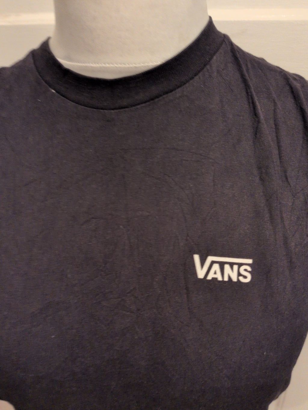 Vans Medium Classic Fit Black Short Sleeve T-shirt
