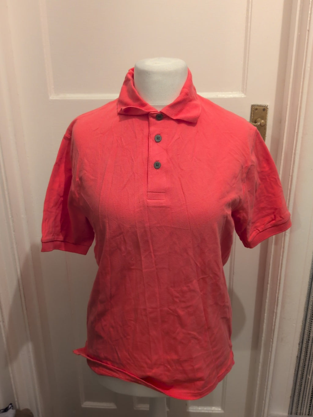 Mens Blue Harbour Size Small Real Cool Cotton Pink Polo