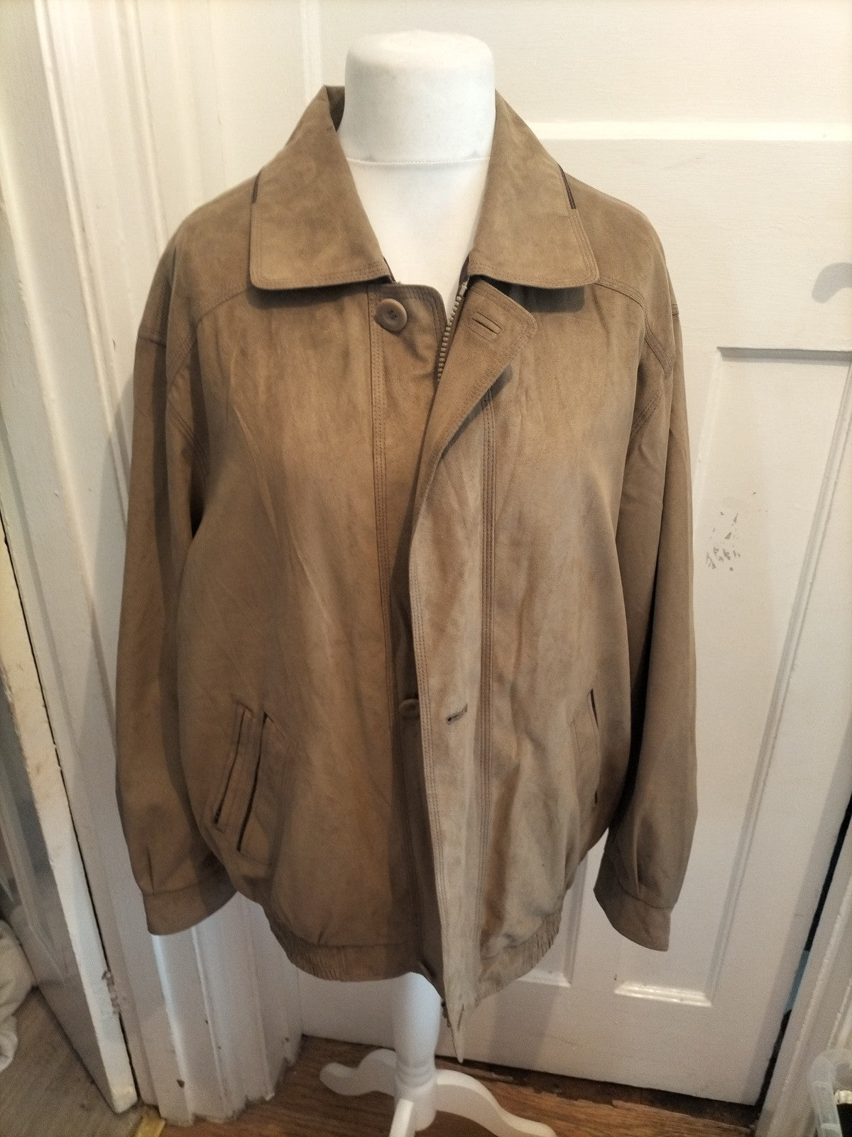 Barola Medium Brown Full Zip Jacket