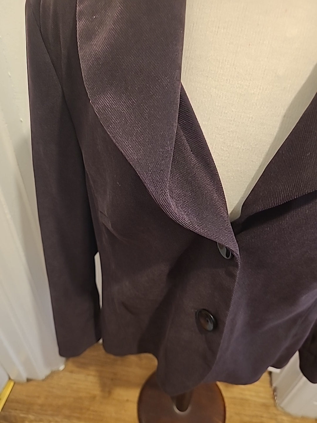 Ladies Bellymod Lifestyle Size 16 Rrp £67.50 Purple Padded Lined Blazer