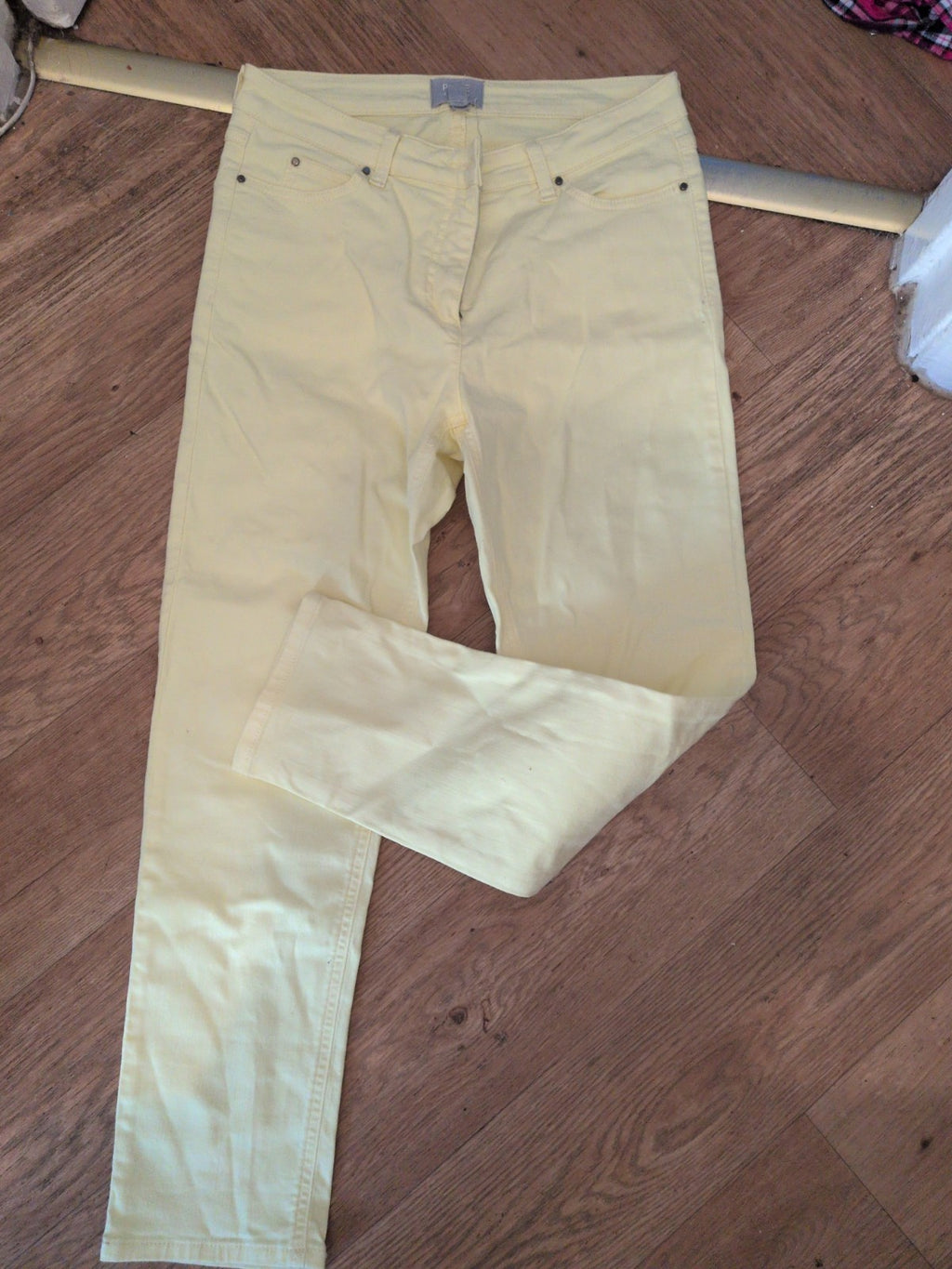 Pure 12 Pale Yellow Duchy Denim Jeans