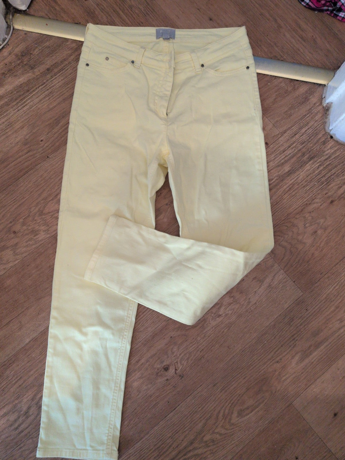 Pure 12 Pale Yellow Duchy Denim Jeans