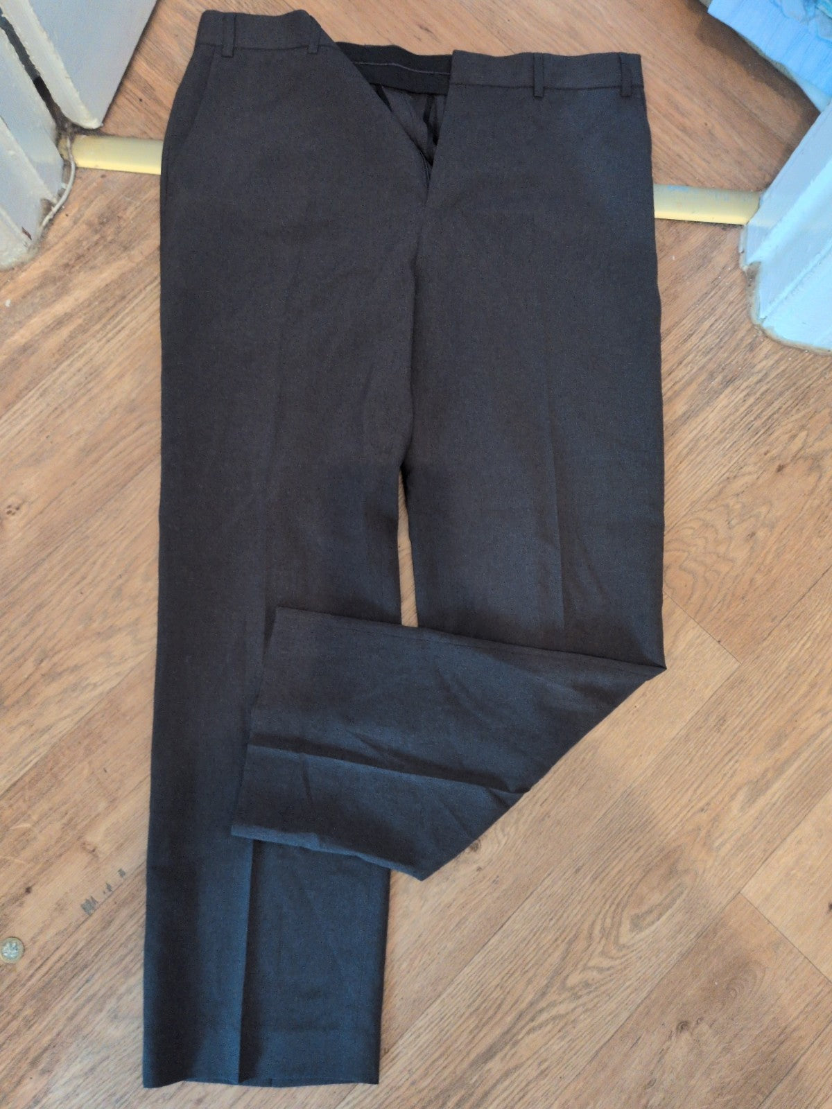 Brand New Tu 38 Regular Charcoal Grey Trousers