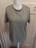 Primark XL 18/20 Sage Green Pale Short Sleeve T-shirt