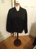 Mens Size 38" Chest Black Chef Jacket