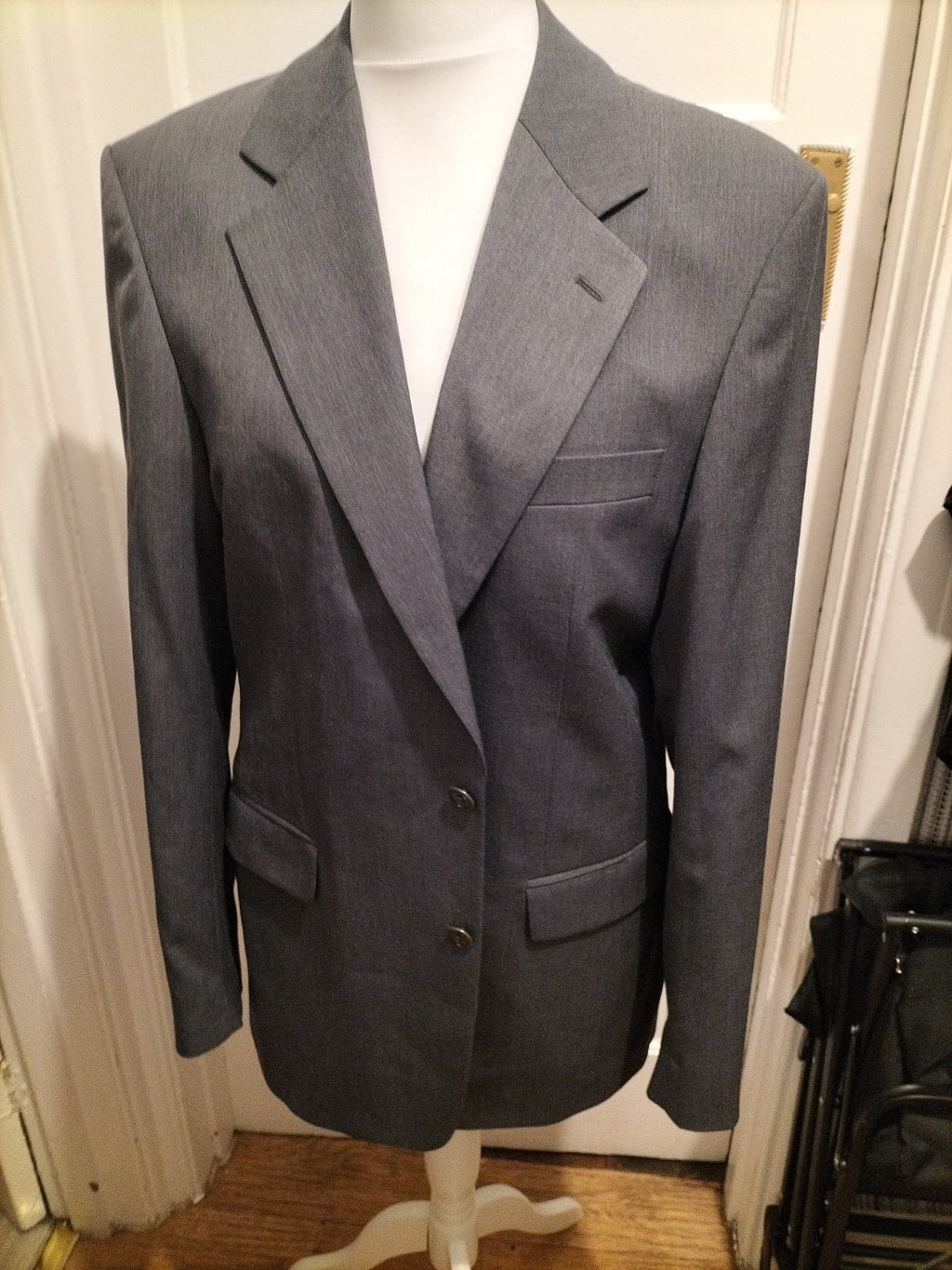 Mens Ciro Citterio Size 42L Grey Blazer