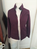 Ladies Rohan Size 8 Purple Striped Zipped Jacket