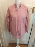 Mens Size 15 Purple Fleck Long Sleeved Shirt Cotton Rich