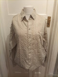 Mens McKay Size XL Natural Long Sleeved Shirt
