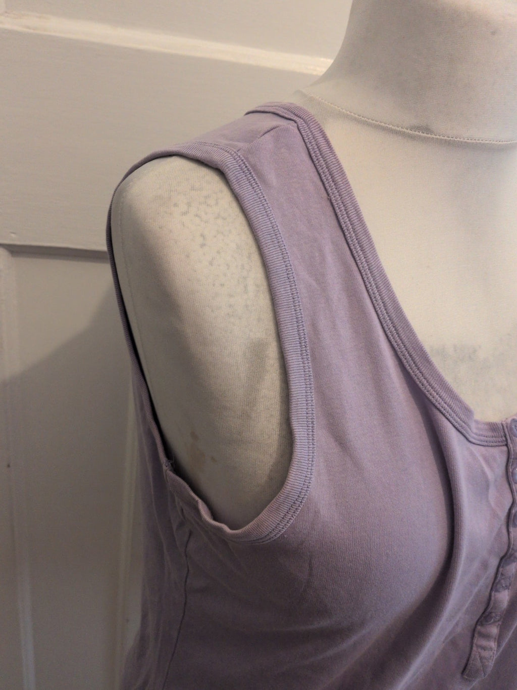 Casual Comfort 20/22 Lilac Sleeveless Blouse Top