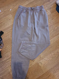 Ladies Primark Size Small Brown Elasticated Joggers