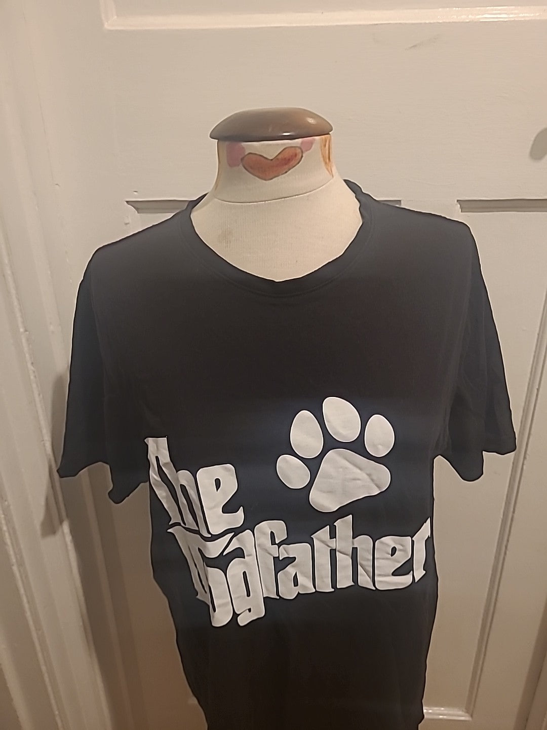 Mens The Dog Father Black Short Sleeve Top