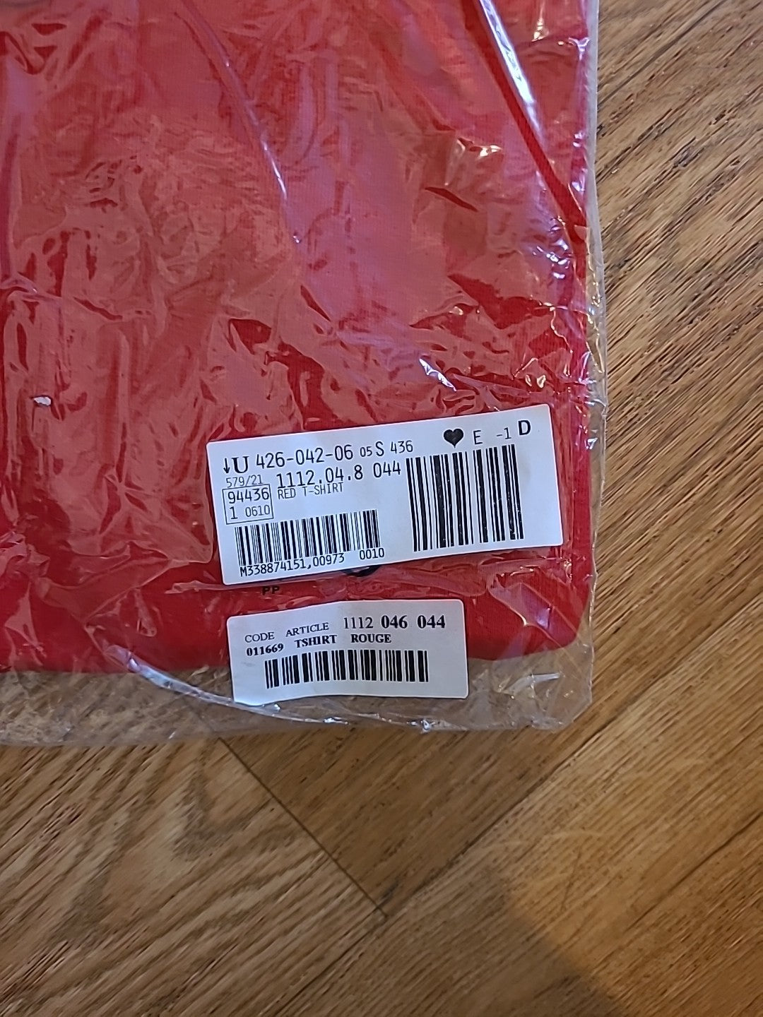 Brand New Ladies Size 10 Daxon Red Shirt
