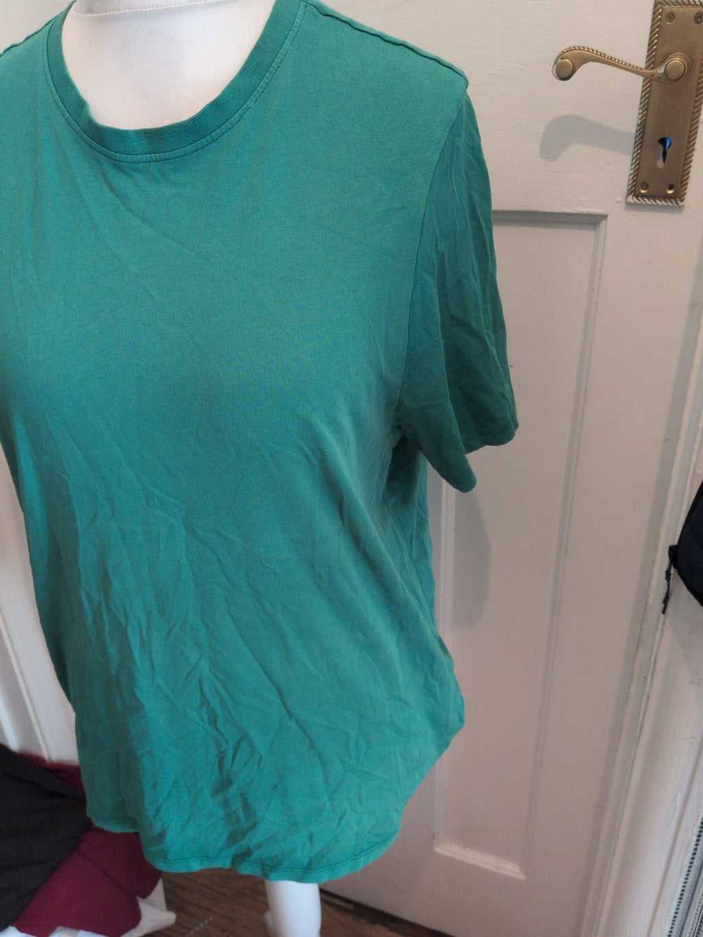 F&F XL Reg Fit Sea Green Short Sleeve Tshirt