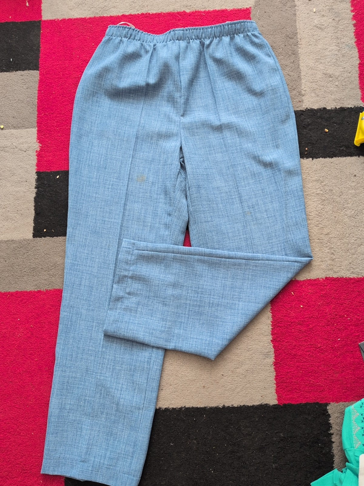 David Neiper 10 Blue Elasticated Trousers