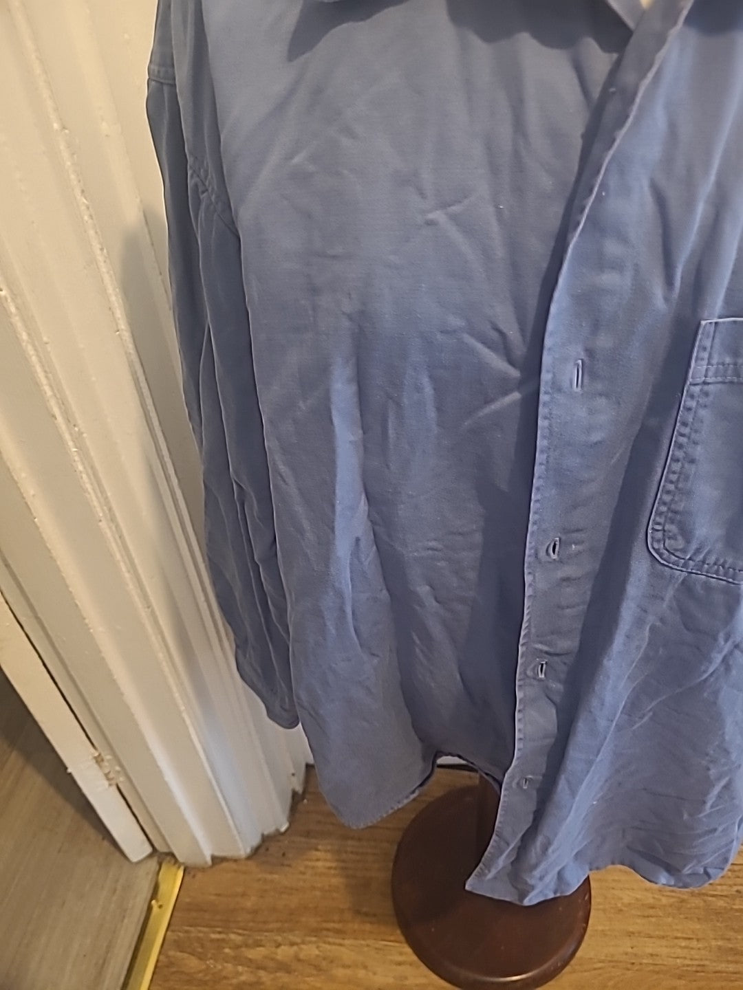 Mens Kingston Size XL Blue Lined Long Sleeved Jacket