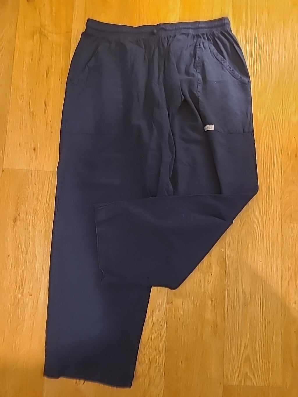 Mens Talla Size 2XL Navy Ankle Trousers