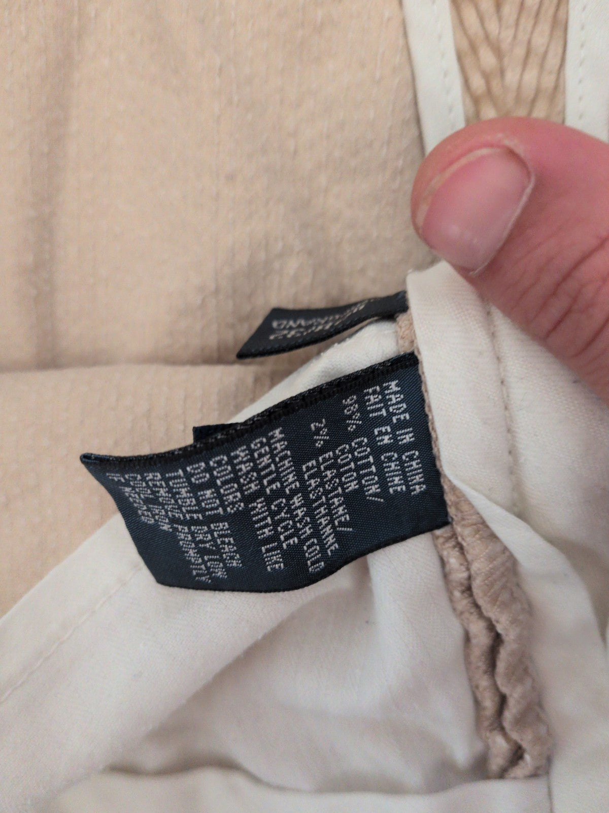 Polo Ralph Lauren 52/32 Preston Fit Natural Trousers
