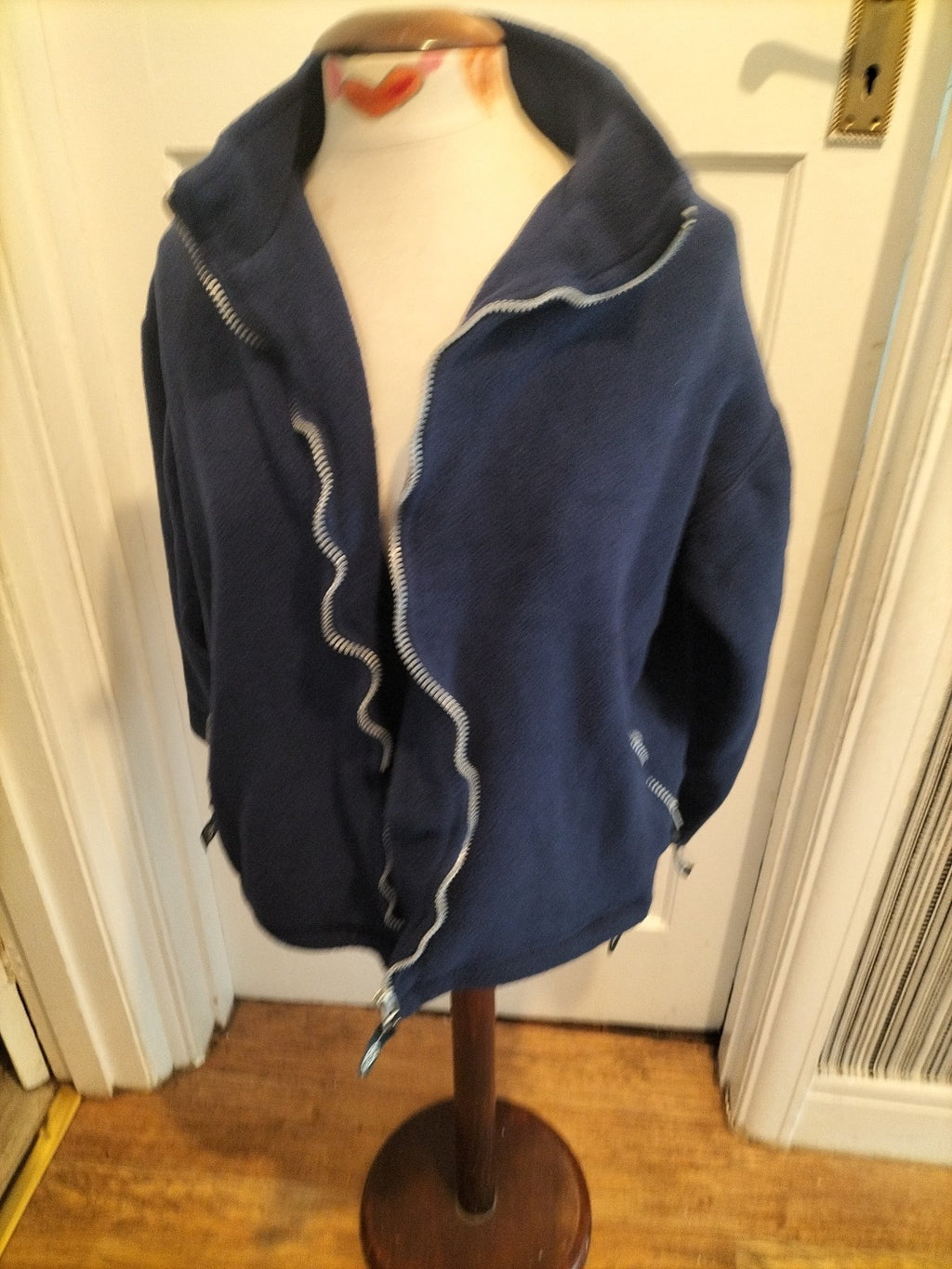 Ladies SC Sport Size 14/16 Navy Zip Through Jacket