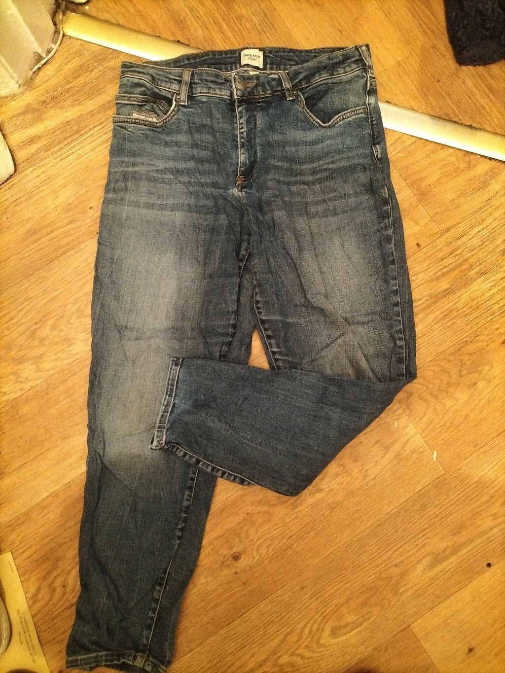 Ladies White Stuff Size 10 Denim Straight Jeans