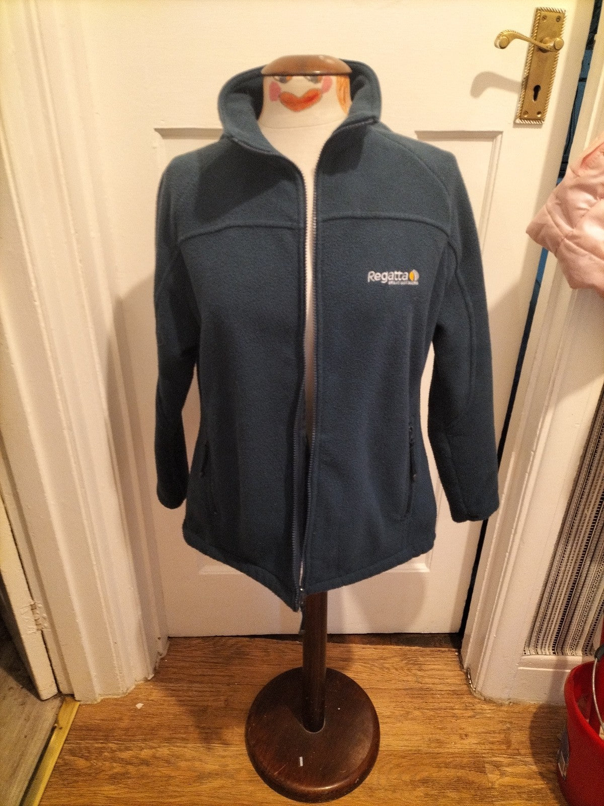 Mens Regatta Size XL Navy Warm Zip Through Jumper