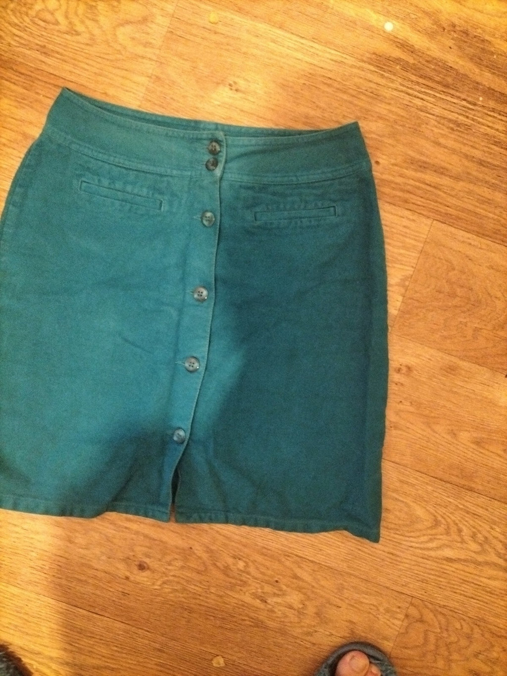 Ladies Next 10 Teal Skirt