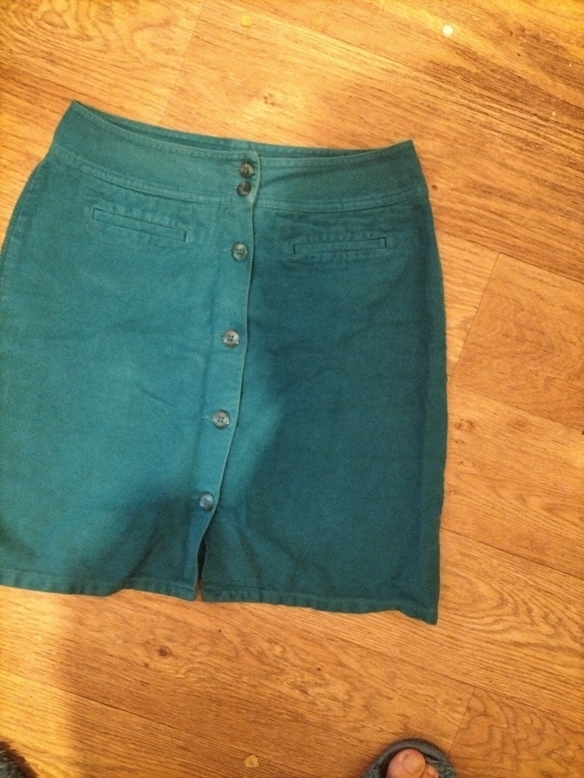 Ladies Next 10 Teal Skirt