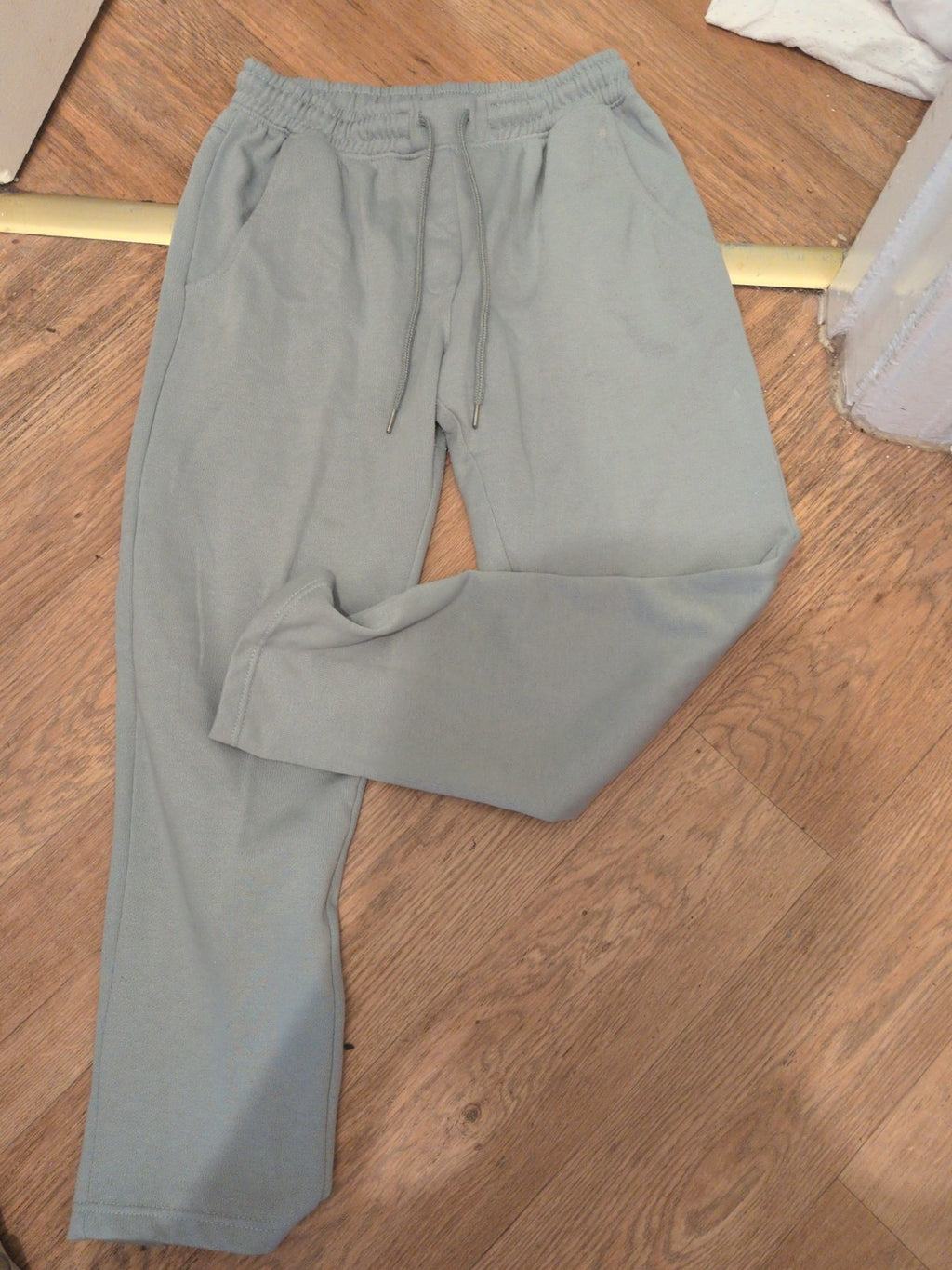 Amber 12-14 Grey Elasticated Joggers