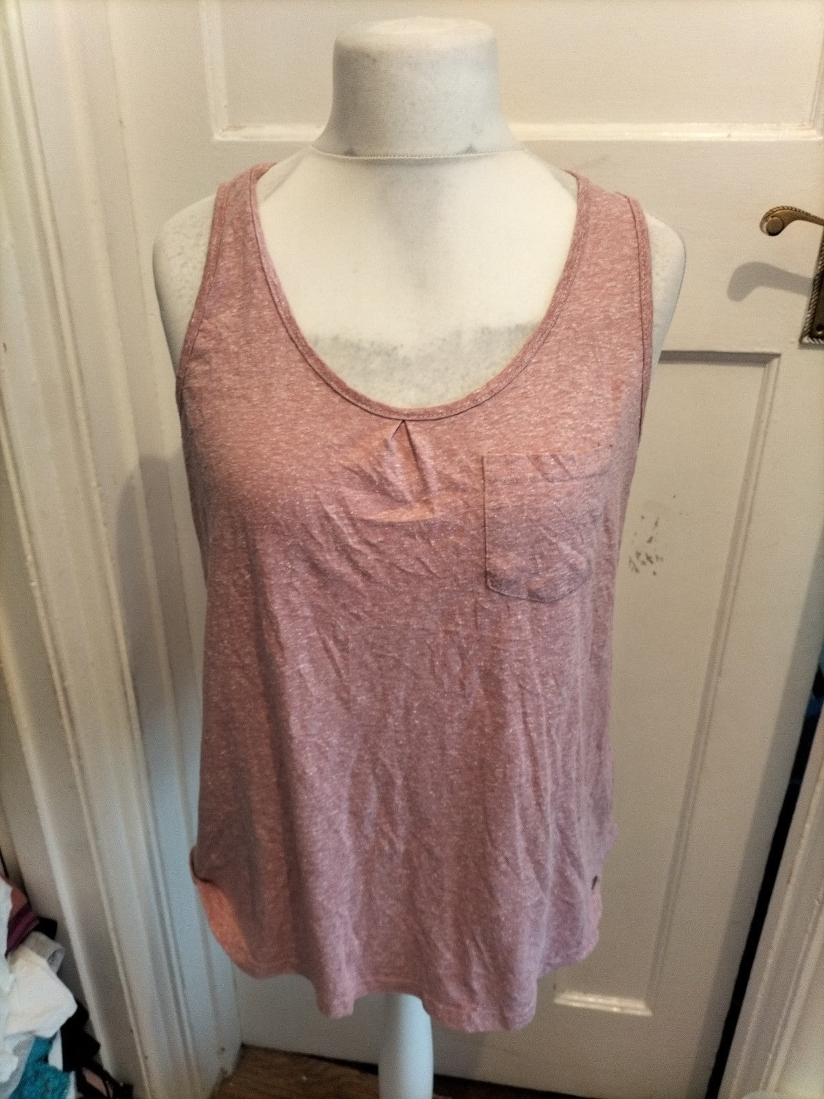 Trespass 16 Pale Pink Fleck Vest Top