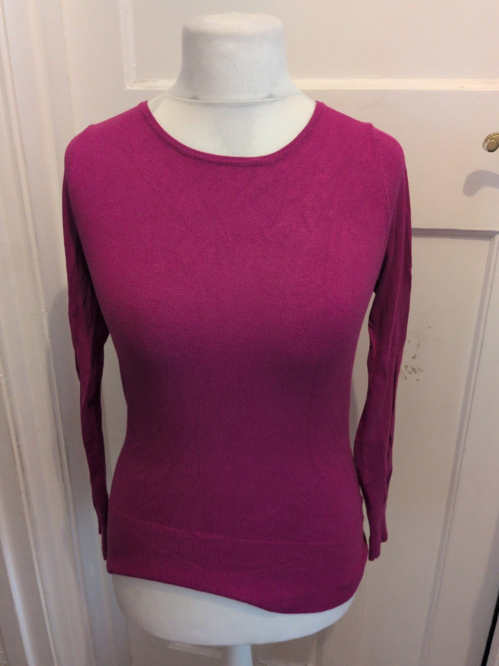 Tu 8 Purple Long Sleeve Blouse