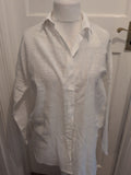 Primark Small Semi See Through Ultra Lightweight Long Sleeve Blouse