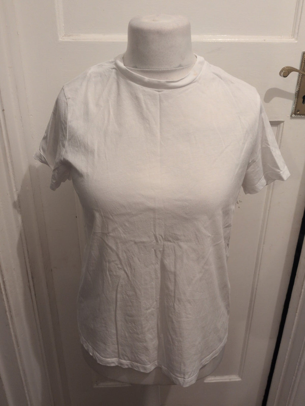 Ladies ASOS Size 12 White Short Sleeve T-shirt