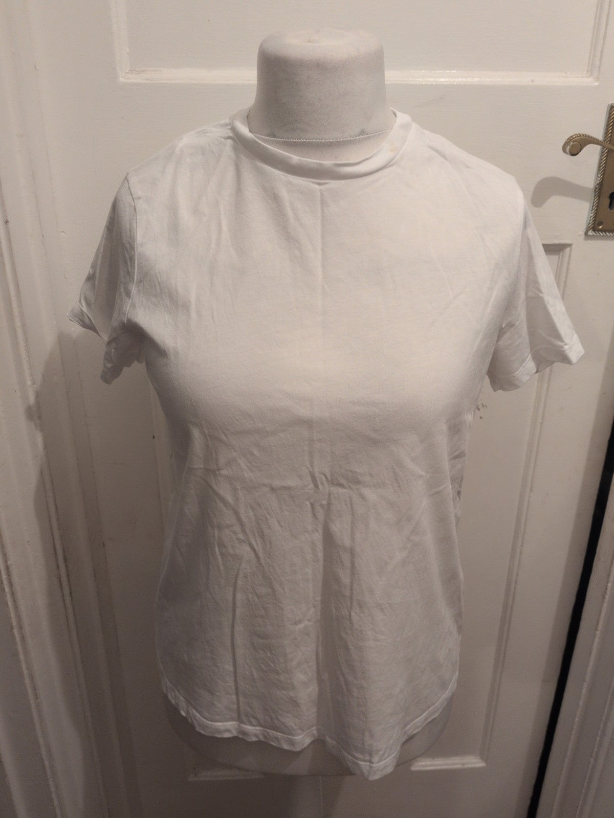 Ladies ASOS Size 12 White Short Sleeve T-shirt