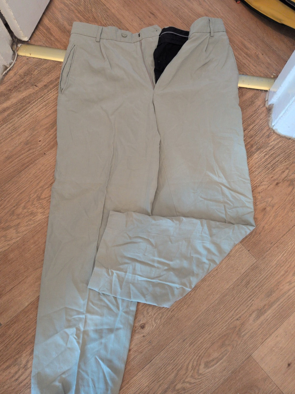 Next 34short Natural Smart Trousers