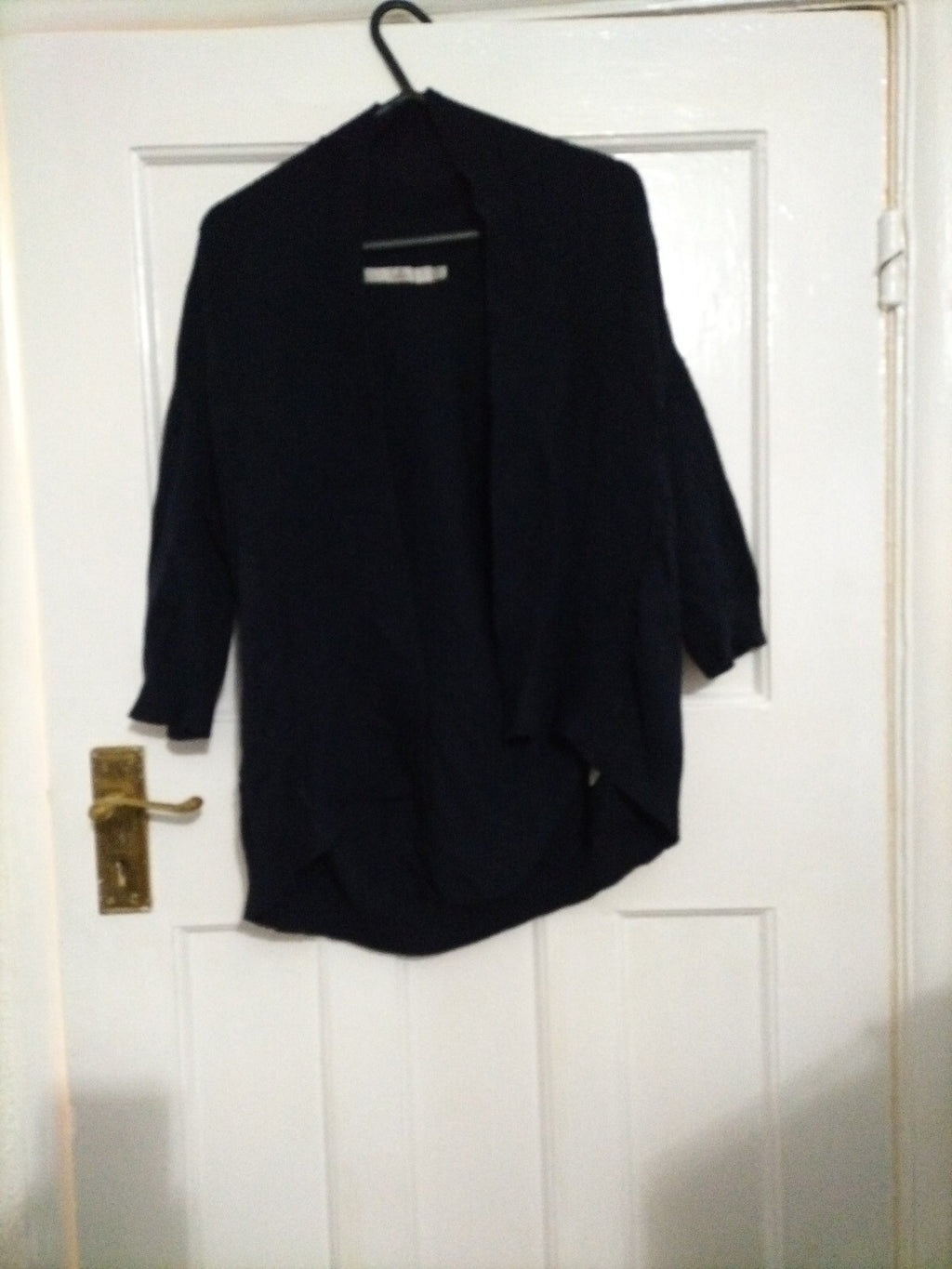 Ladies Isle M navy Blouse