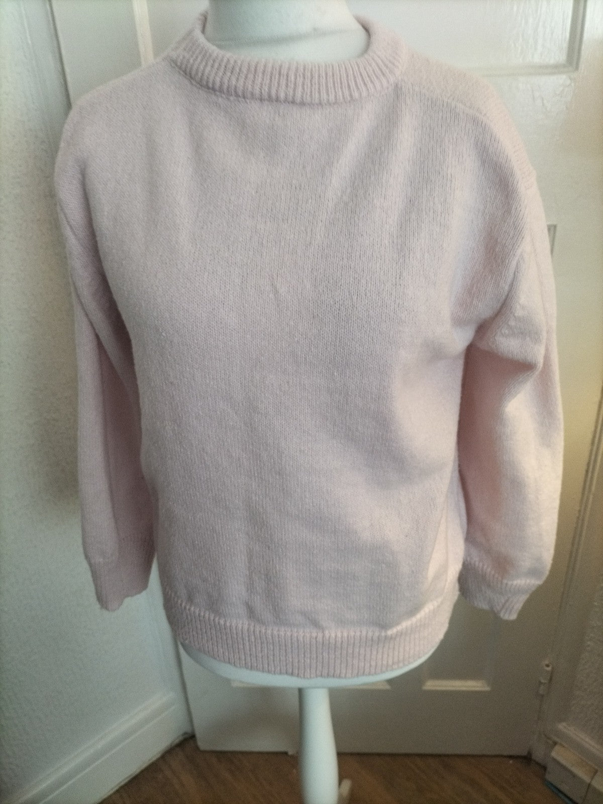 Ladies Size M Baby Pink Pullover Jumper