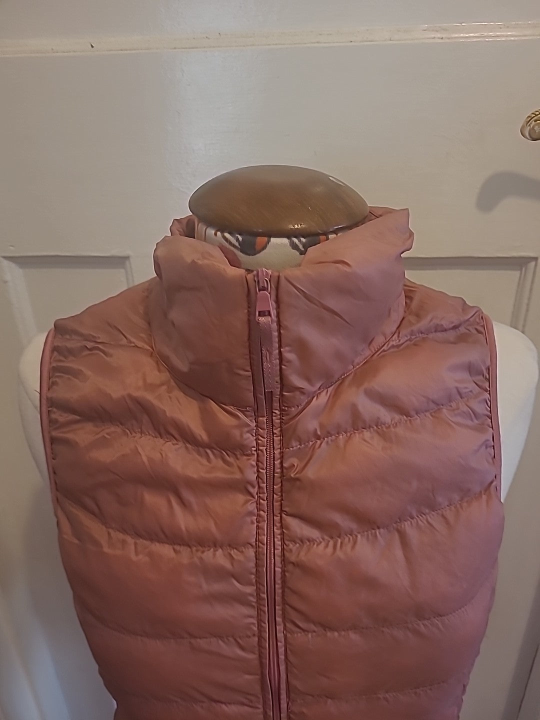 Ladies Xs Pinkly Purple Sleeveless Coat