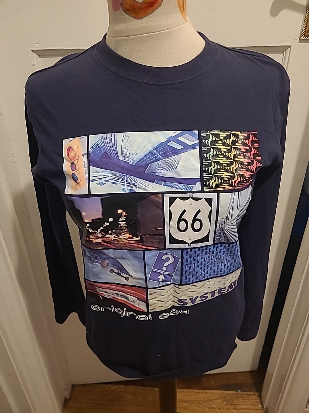Mens Rebel Size 31-32 Chest Printed Tee