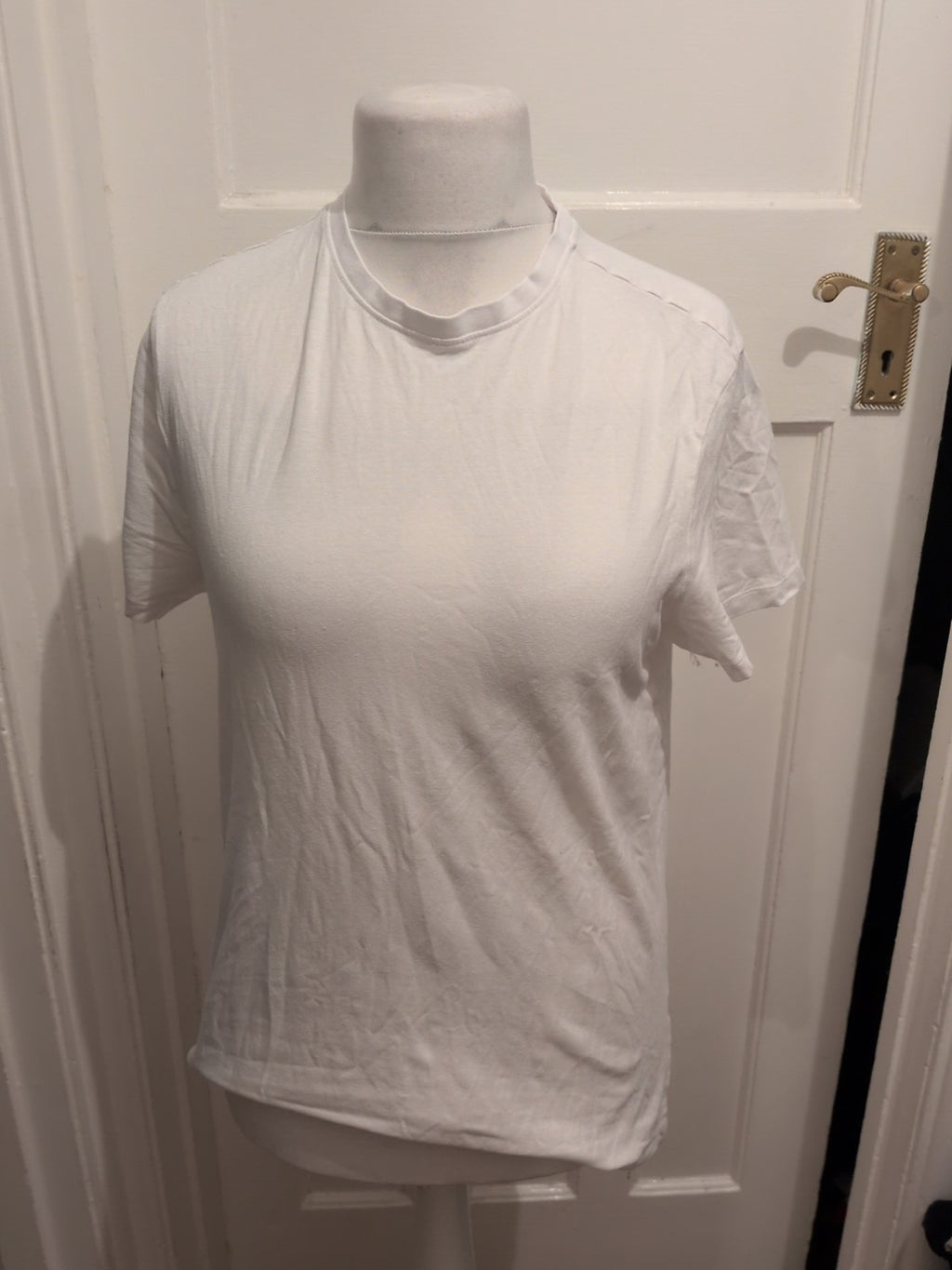 Primark Slim Fit With Stretch White T-shirt