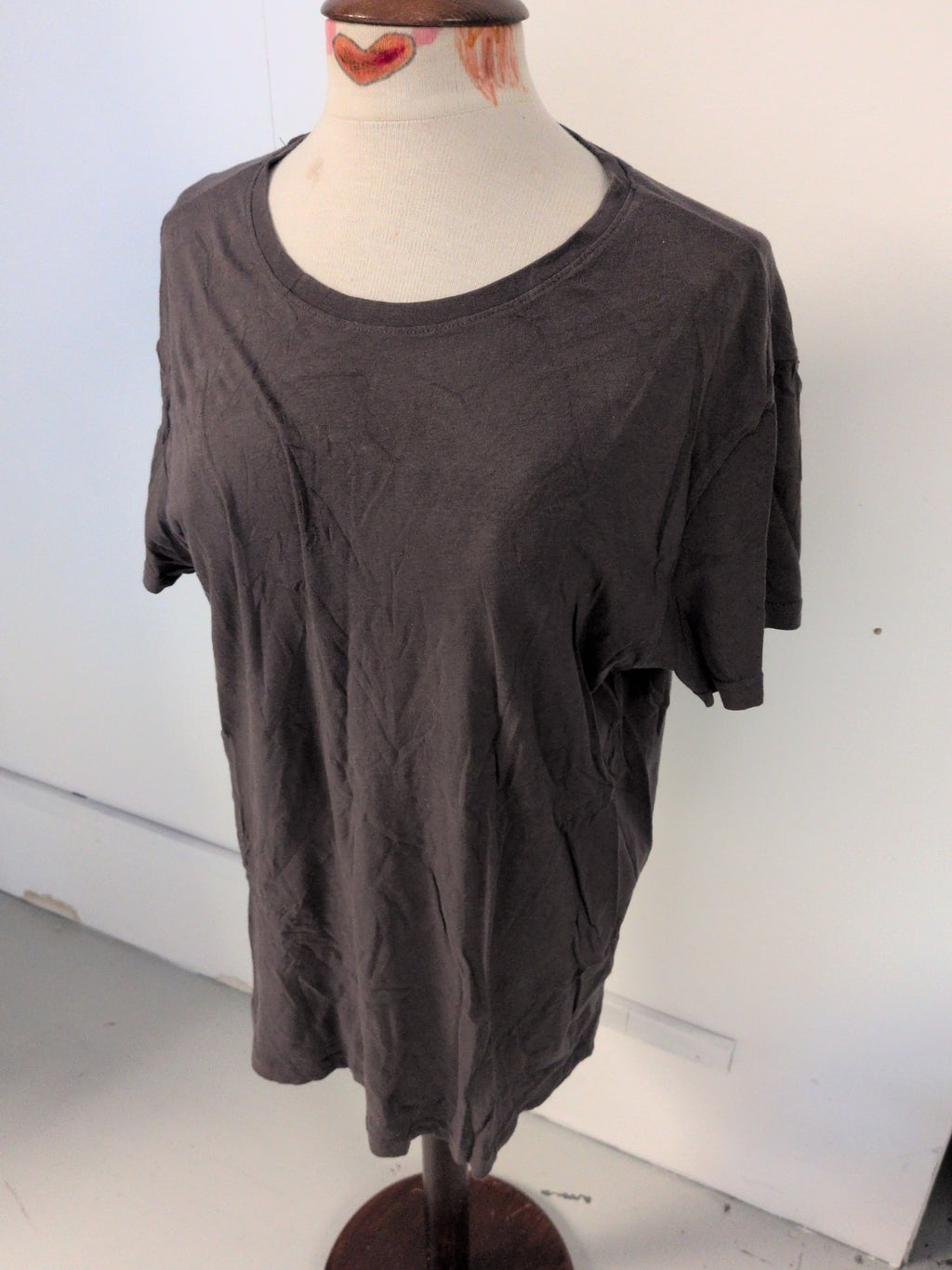 Alphar One Large Charcoal Short Sleeve T-shirt