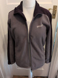 Gelert Medium Grey And Black Full Zip Jumper