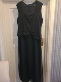 Ladies Mosaic Size Medium Black Lined Diamonte Jumpsuit