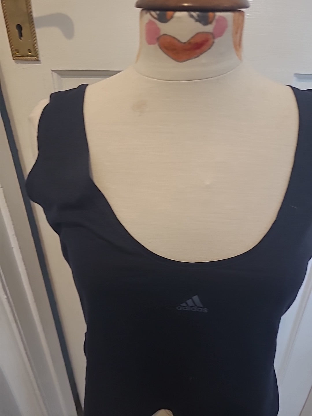 Adidas Small Navy Sleeveless Top